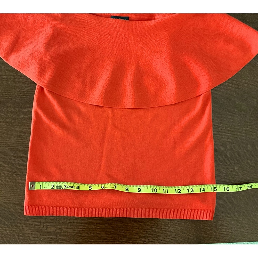 Ann Taylor Factory Orange Sweater Small